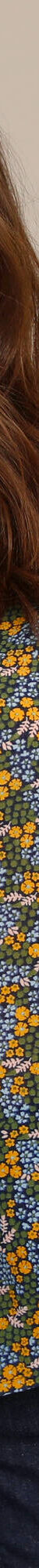 Chemisier fluide, imprimé fleurs (kaki / bleu) Chemisier fluide, imprimé fleurs (kaki / bleu)